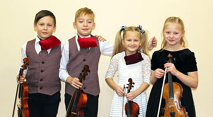 Квартет скрипалів Зіроньки
