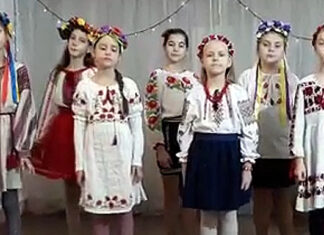 Вокальний ансамбль молодших класів с. Оженин