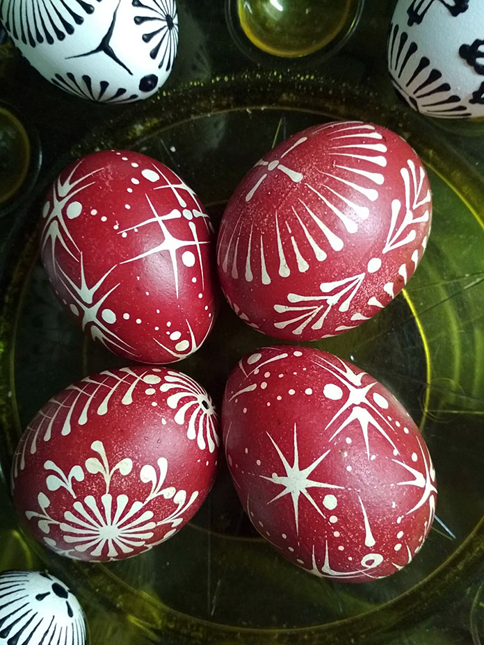 Boykiv Easter eggs (Oleksandra Tsuniak)