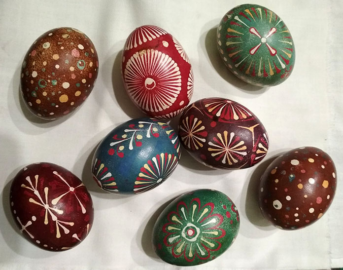 Boykiv Easter eggs (Oleksandra Tsuniak)